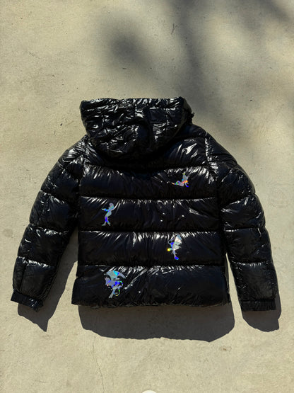 Black Shiny Jacket - Holo Girls