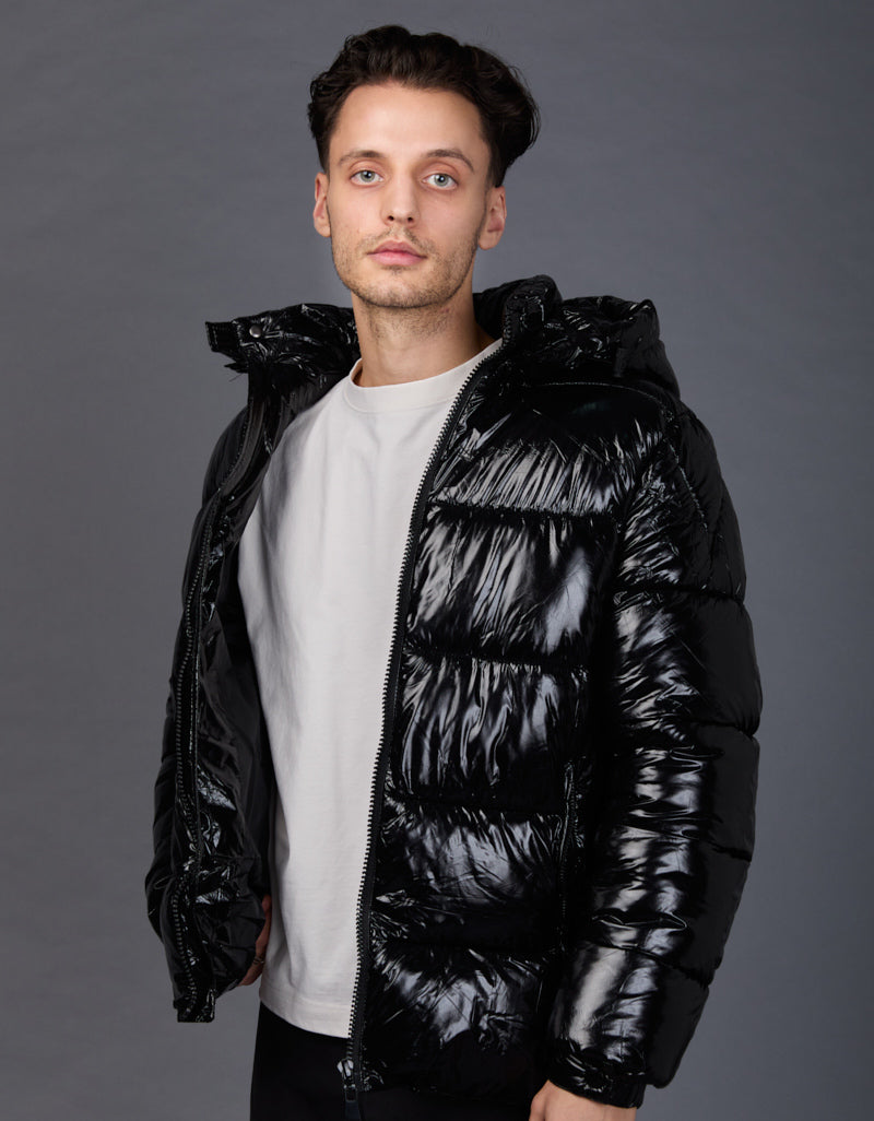 Black Shiny Jacket