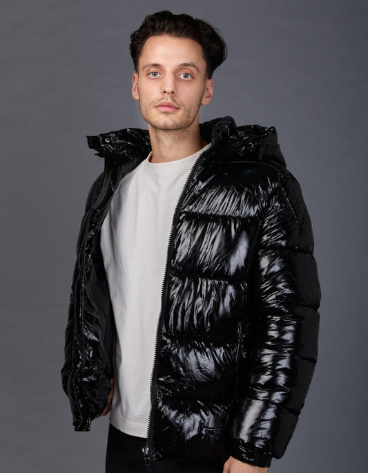 Black Shiny Jacket