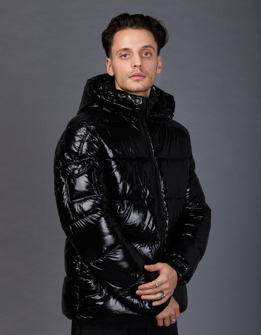 Black Shiny Jacket