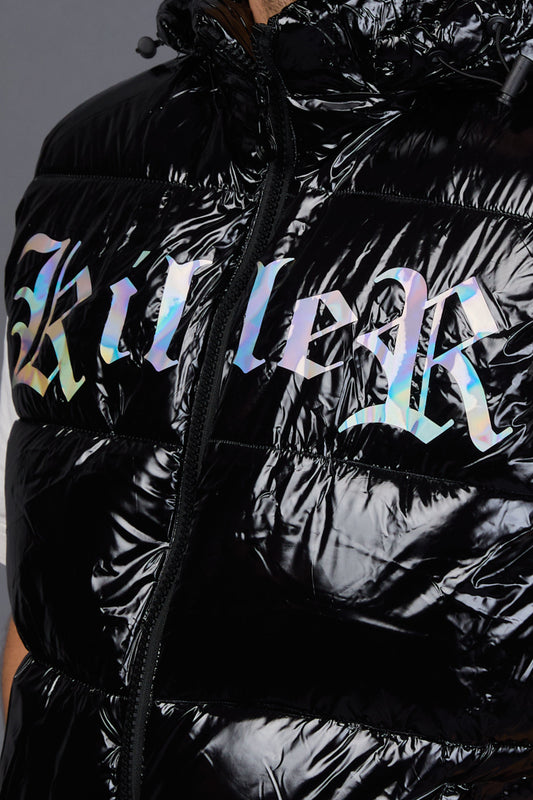 Black Shiny Vest - Killer Holographic