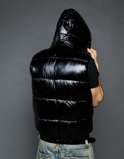 Black Shiny Vest - Classic (man)